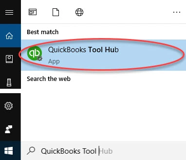 QuickBooks Tool Hub Screenshot