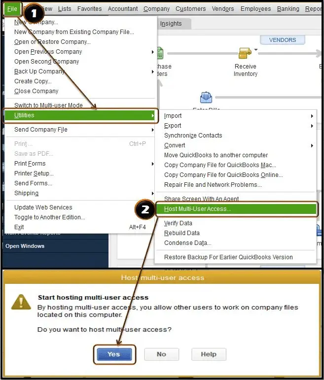  multi-user access in QuickBooks Desktop