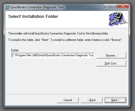 install the folder