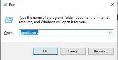 Windows+R Option