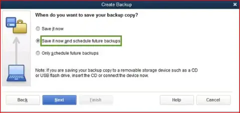 Backup Your Company File